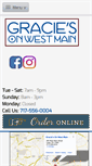 Mobile Screenshot of gracieslancaster.com